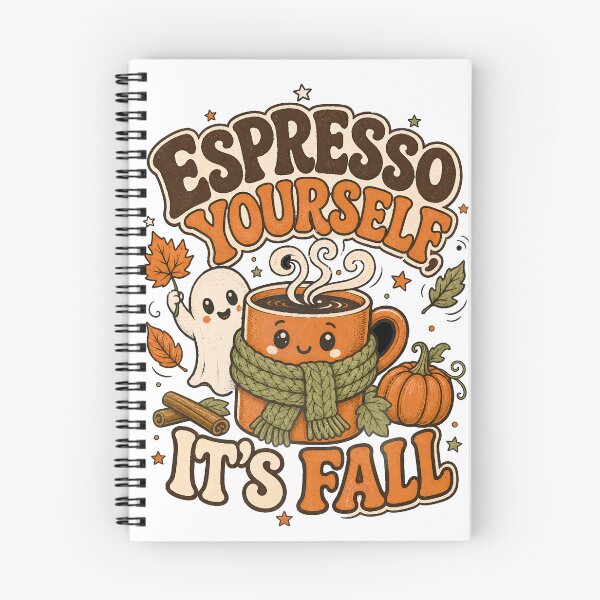 Item preview, Espresso Yourself It's Fall Pumpkin Coffee designed and sold by Zenith Design.