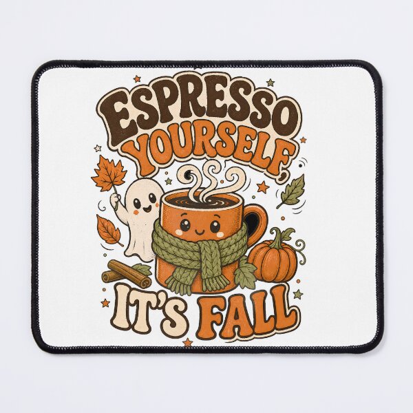 Item preview, Espresso Yourself It's Fall Pumpkin Coffee designed and sold by Zenith Design.