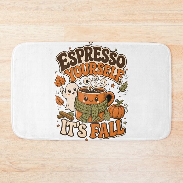 Item preview, Espresso Yourself It's Fall Pumpkin Coffee designed and sold by Zenith Design.