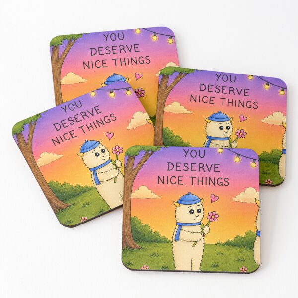Item preview, You Deserve Nice Things designed and sold by adinecalli.