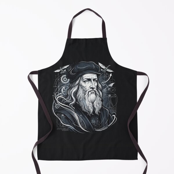 Item preview, Leonardo da Vinci Master Genius Portrait designed and sold by Owcomm.