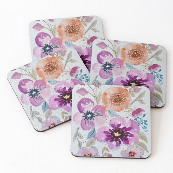 Item preview, Loose Floral Bouquet in Watercolour designed and sold by LakeArtWorks.