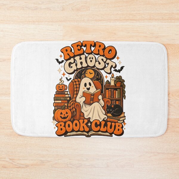 Item preview, Retro Ghost Book Club - Vintage Spooky Reader designed and sold by Xnuery.