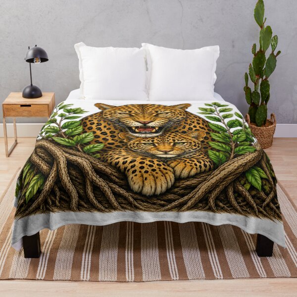 Item preview, Majestic Leopard Family Portrait designed and sold by EmylyWoods.