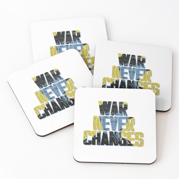 Item preview, War Never Changes - Vault Tech Typography Graphic designed and sold by qfa Originals.