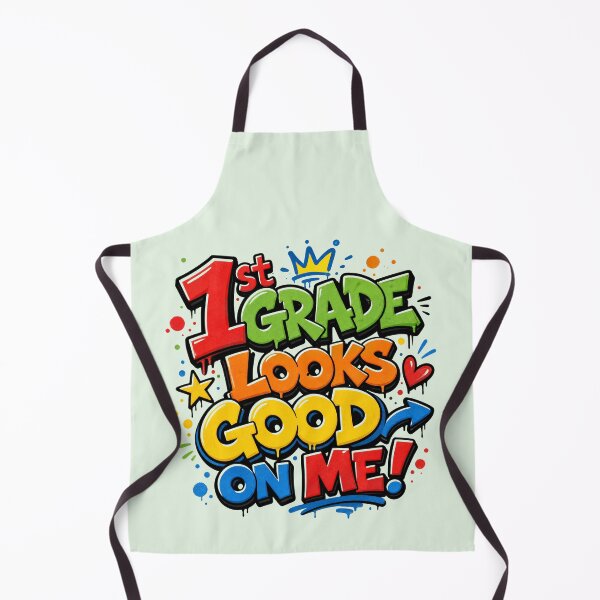 Item preview, 1st Grade Looks Good On Me – Colorful Back to School designed and sold by MomParentADHD.