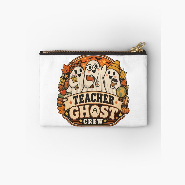 Item preview, Teacher Ghost Crew - Cute Retro Halloween Educator designed and sold by Xnuery.