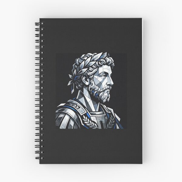 Item preview, Marcus Aurelius Geometric Roman Emperor Portrait designed and sold by Owcomm.