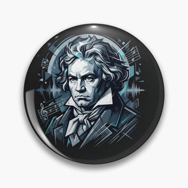 Item preview, Ludwig van Beethoven Classical Music Portrait designed and sold by Owcomm.