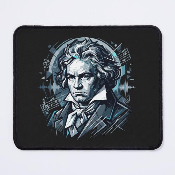Item preview, Ludwig van Beethoven Classical Music Portrait designed and sold by Owcomm.