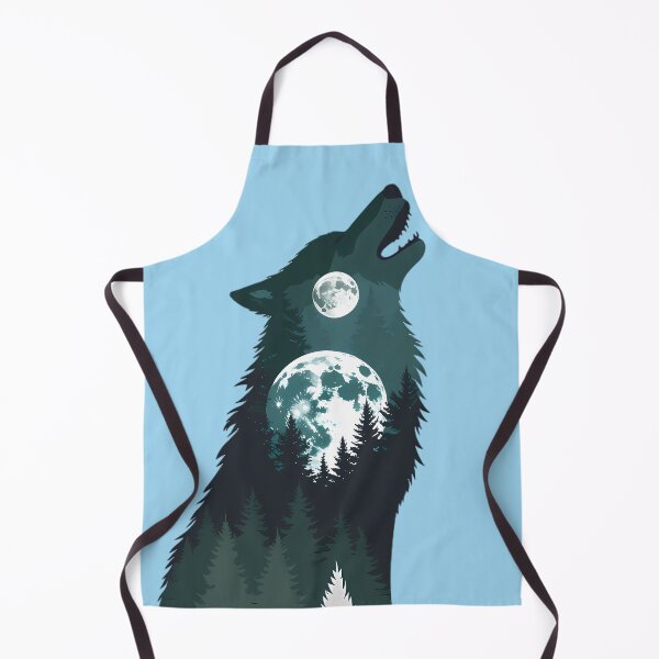 Item preview, Howling Wolf Full Moon designed and sold by Structure-Blue.