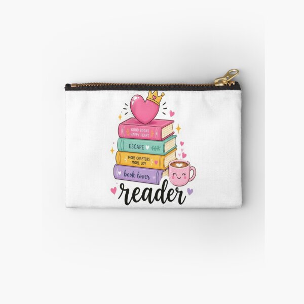 Item preview, Cute Pastel Reader Book Lover Stack designed and sold by creativerooney.
