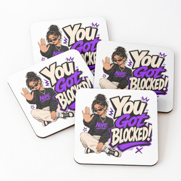 Item preview, You Got Blocked! designed and sold by BestCoolStuff.