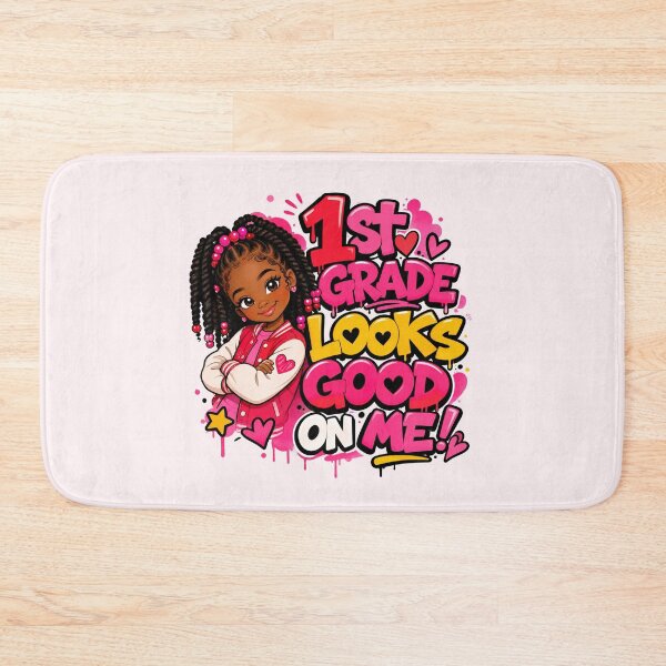 Item preview, 1st Grade Looks Good On Me – Black Girl Back to School designed and sold by MomParentADHD.