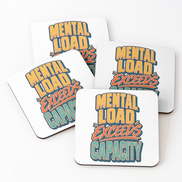 Item preview, Mental Load Exceeds Capacity Vintage designed and sold by FZ Studio .