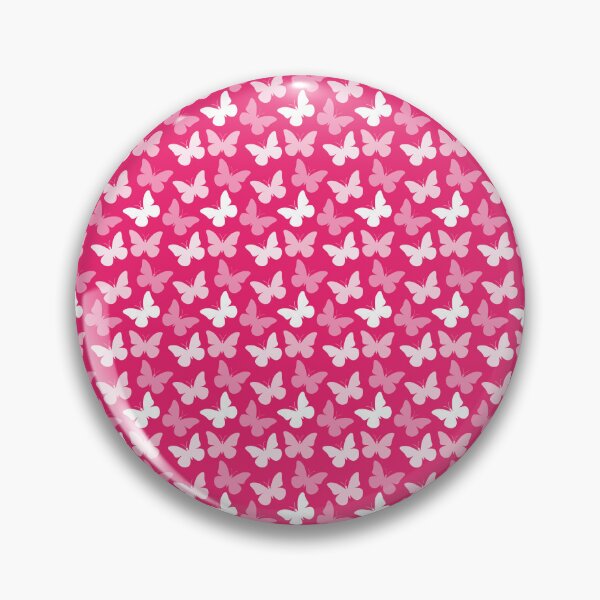 Item preview, Hot Pink Flying Butterflies Patter, Pink Butterfly Background designed and sold by bestggraphico.