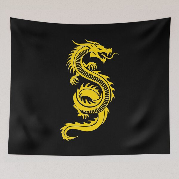 Item preview, Chinese Yellow Dragon - Lunar New Year designed and sold by DGMaxShop.