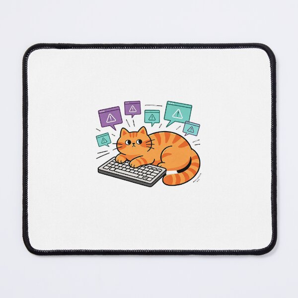 Item preview, computer cat designed and sold by mixoubraw.