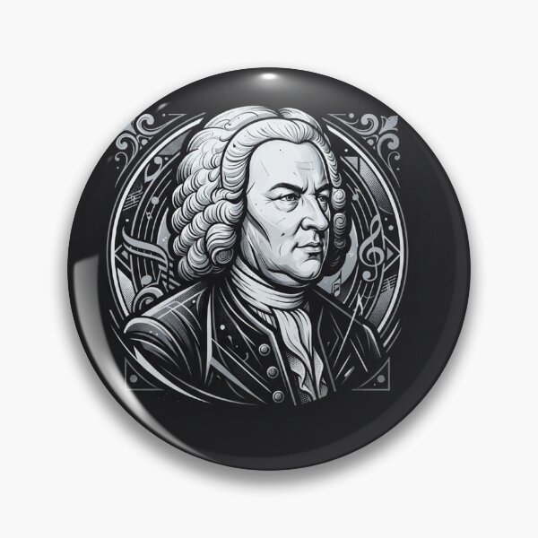 Item preview, Johann Sebastian Bach Classical Music Portrait designed and sold by Owcomm.