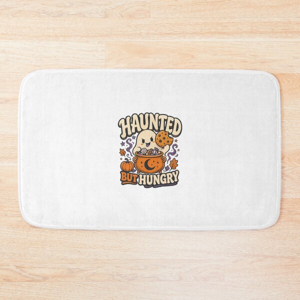 Item preview, Haunted But Hungry Funny Halloween Ghost designed and sold by Zenith Design.