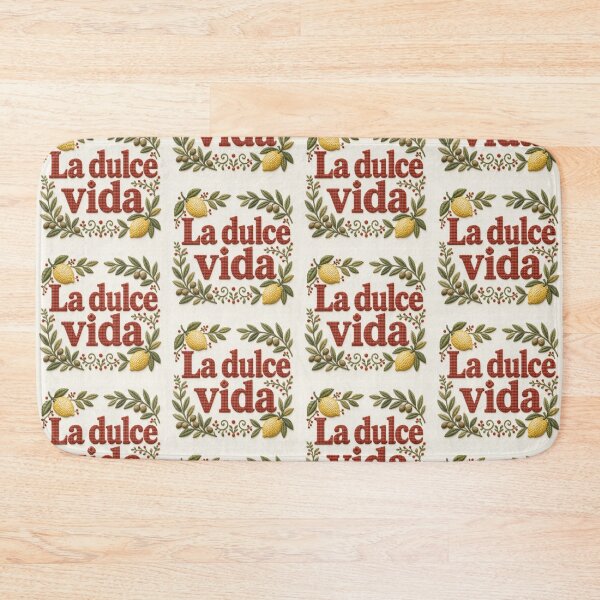 Item preview, La Dulce Vida Embroidery Style Lemon Design designed and sold by HappyOops.
