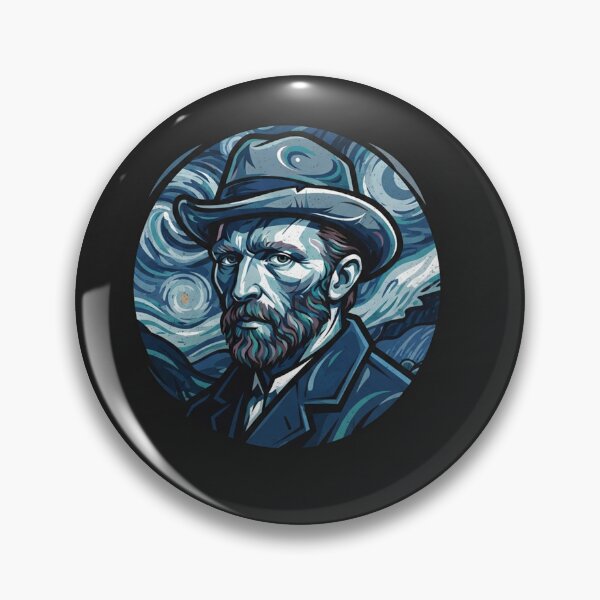 Item preview, Vincent van Gogh Portrait In Blue designed and sold by Owcomm.