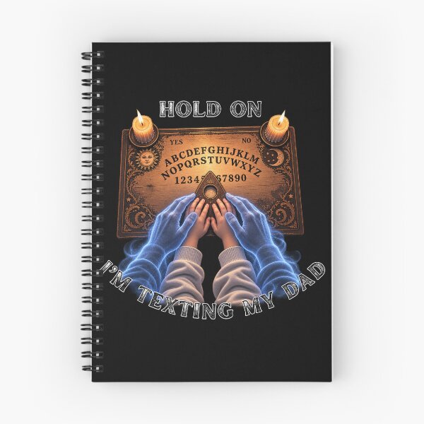 Item preview, Hold On I'm Texting My Dad Spirit Board Memorial designed and sold by GibasVisuals.