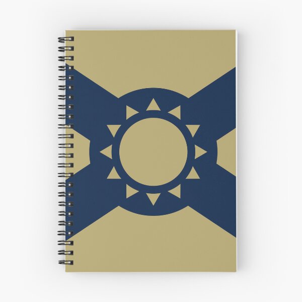 Artikelvorschau, Vereinfachte Florida-Flagge in Blau und Bronze entworfen und verkauft von Karate Octopus.