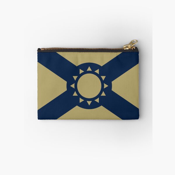 Item preview, Simplified Florida Flag in Blue and Bronze designed and sold by Karate Octopus.