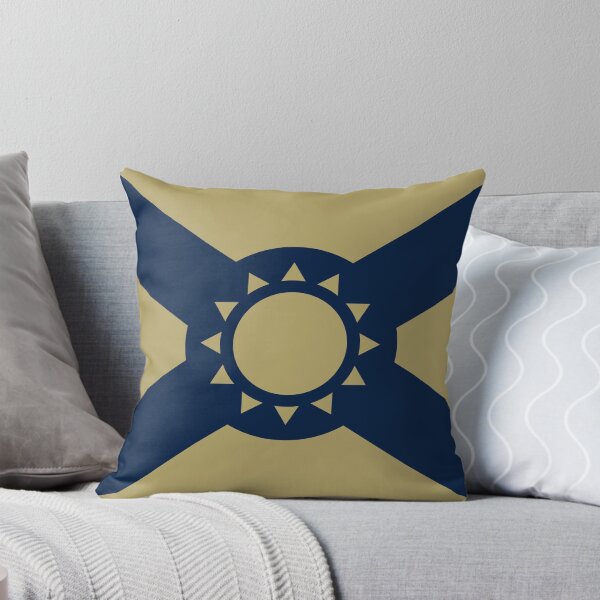 Item preview, Simplified Florida Flag in Blue and Bronze designed and sold by Karate Octopus.