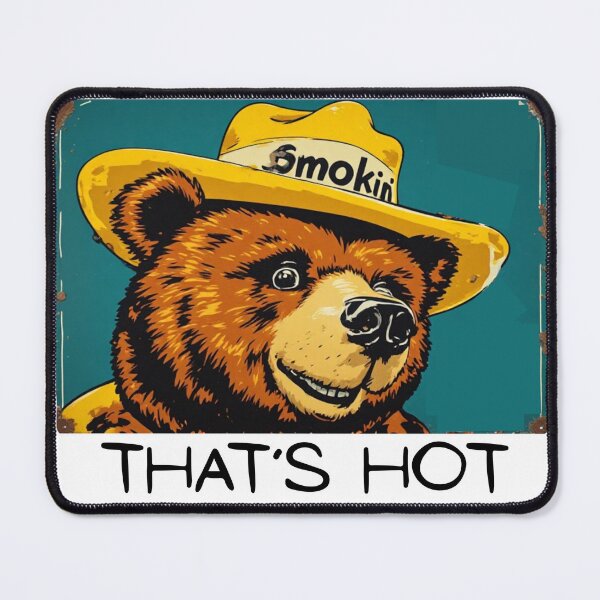 Item preview, Smokey Bear Portrait Vintage Forest Fire Prevention PSA designed and sold by J.Lee.