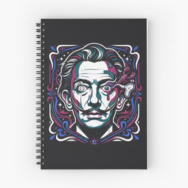 Item preview, Salvador Dali Surrealist Time Masterpiece Portrait designed and sold by Owcomm.