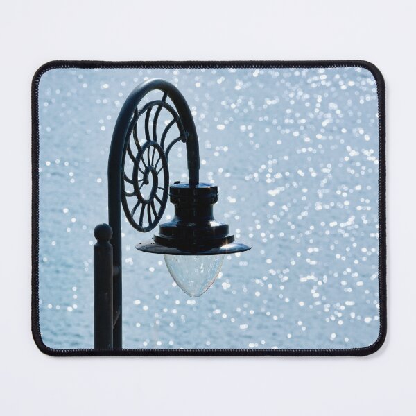 Item preview, Nautilus Design Lamp against a Sparkling Blue Sea designed and sold by Dorset Girl.