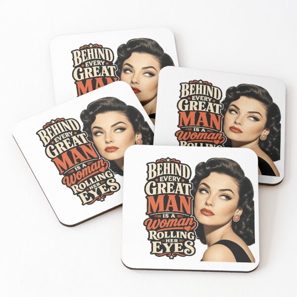 Item preview, Behind Every Great Man ... designed and sold by BestCoolStuff.