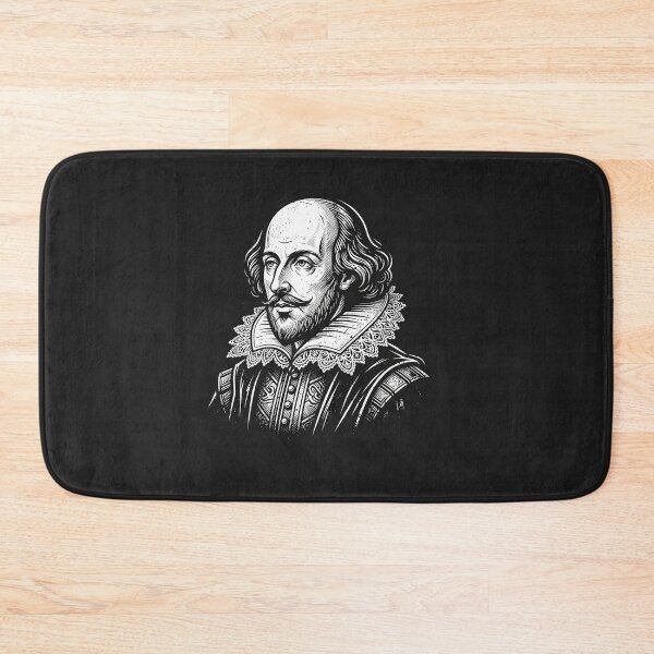 Item preview, William Shakespeare Portrait In Black and White designed and sold by Owcomm.
