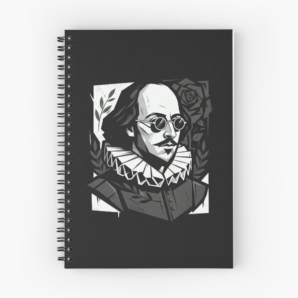 Item preview, William Shakespeare Portrait In Cool Vintage Style designed and sold by Owcomm.