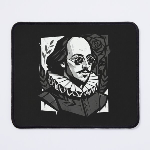 Item preview, William Shakespeare Portrait In Cool Vintage Style designed and sold by Owcomm.