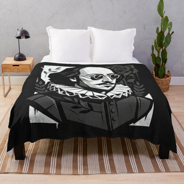 Item preview, William Shakespeare Portrait In Cool Vintage Style designed and sold by Owcomm.
