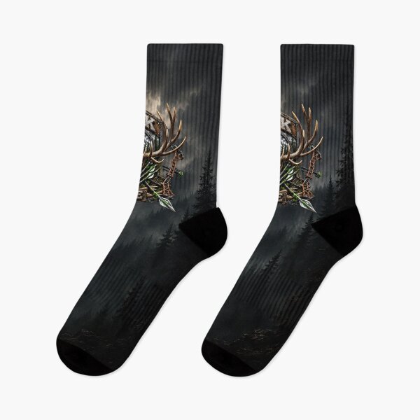 Item preview, Elk Life – Bowhunting Elk Skull & Archery Hunting Design designed and sold by artistwill.