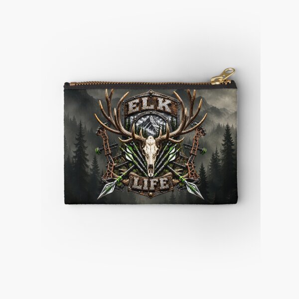 Item preview, Elk Life – Bowhunting Elk Skull & Archery Hunting Design designed and sold by artistwill.