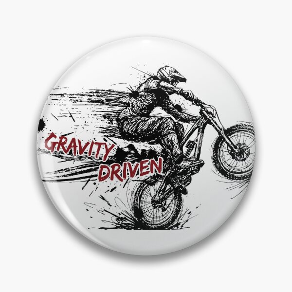 Item preview, Mountainbike MTB bike Sketch, Gravity Driven, Mountainbike Downhill, Minimalist Line Art Tee, biker gift designed and sold by PINEZKA_DESIGN.