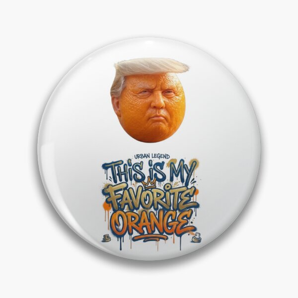 Item preview, Funny Donald Trump Orange Fruit Parody Poster Art designed and sold by Alaric4you.