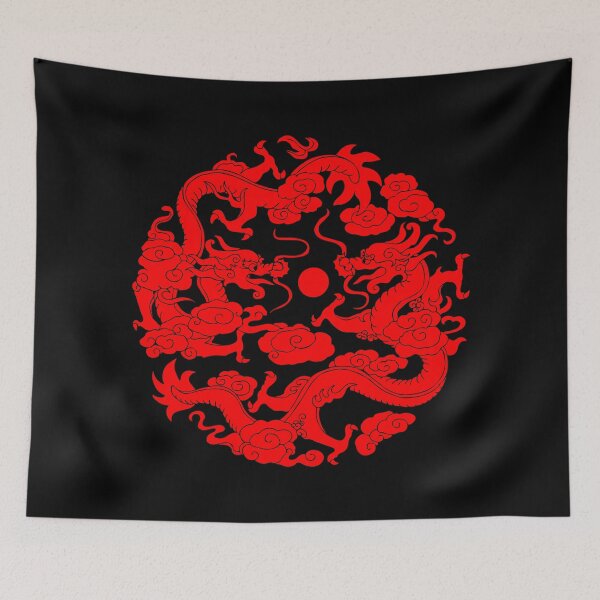 Item preview, Chinese Red Dragon - Lunar New Year designed and sold by DGMaxShop.