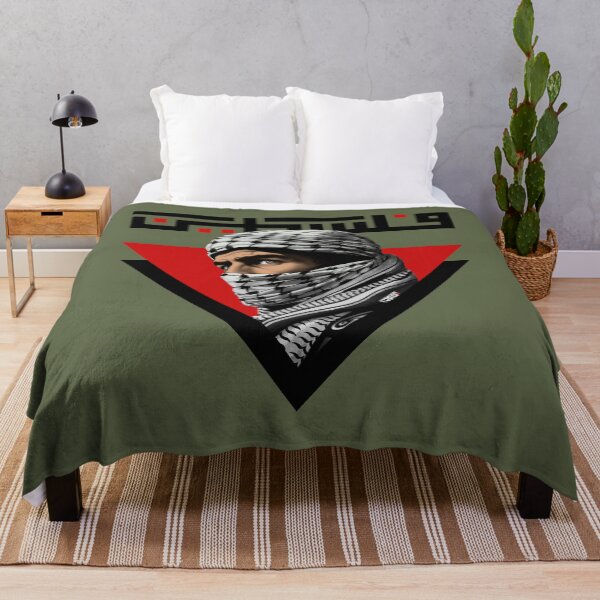 Item preview, Palestine in Kufic Arabic - Keffiyeh Resistance Design designed and sold by Freedom Maker.