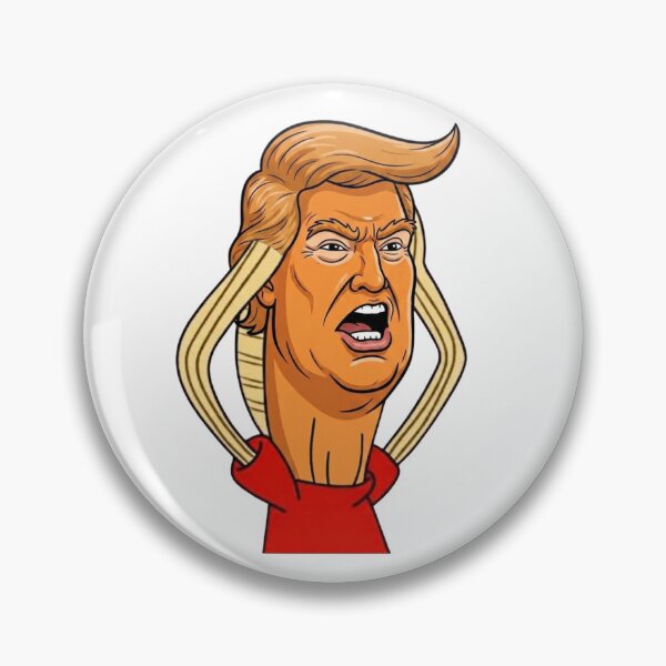 Item preview, Funny Spaghetti Hair Meme Illustration Art designed and sold by Alaric4you.