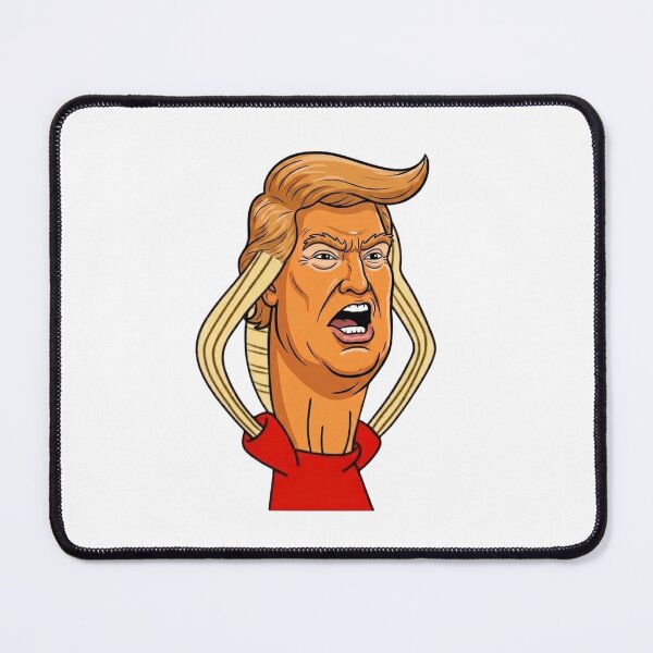 Item preview, Funny Spaghetti Hair Meme Illustration Art designed and sold by Alaric4you.