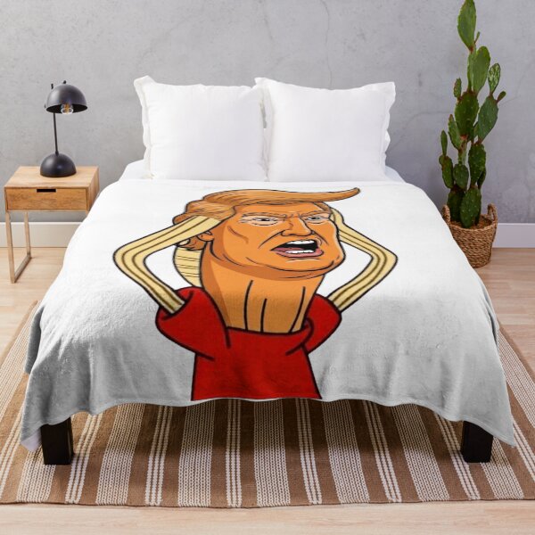 Item preview, Funny Spaghetti Hair Meme Illustration Art designed and sold by Alaric4you.