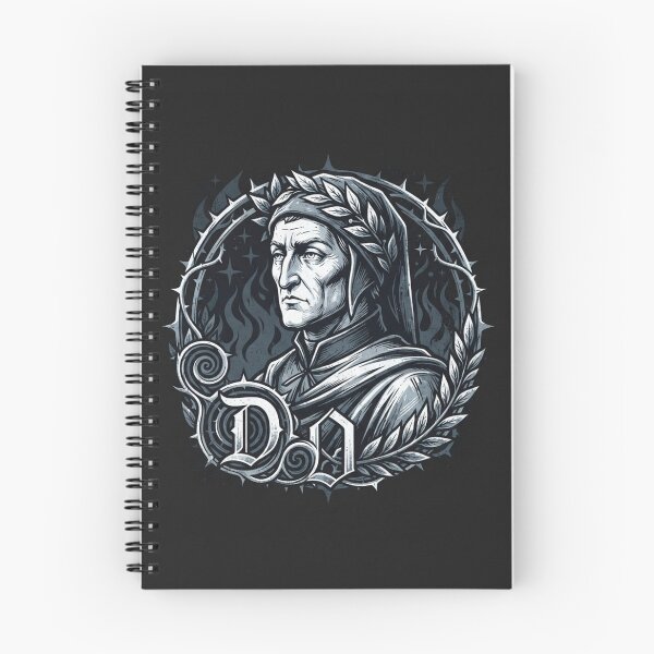 Item preview, Dante Alighieri Epic Poet Laurel Wreath Portrait designed and sold by Owcomm.