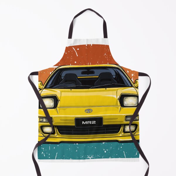 Item preview, 90s Japanese Sports Car YELLOW MR2 Retro Sunset Graphic designed and sold by spoxi717.