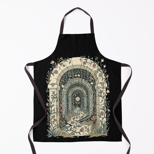 Item preview, Secret Tunnel Botanical Archway - Mystical Floral Path Art designed and sold by WillCraftx.